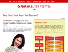 Tablet Screenshot of floridabuyerrebates.com